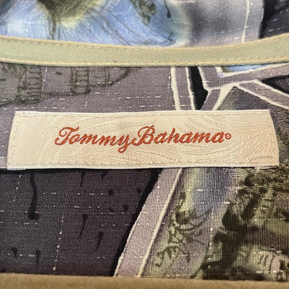 Men's Tommy Bahama Tropical Button Down Camp Shirt Size XL - Picture 6 of 8